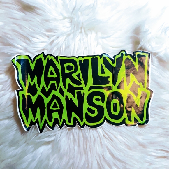 Super rare Marilyn Manson sticker - Picture 2 of 5